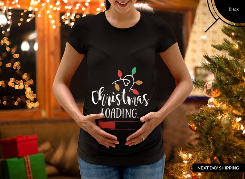 Christmas Pregnancy Shirt, Best Gift Coming Soon