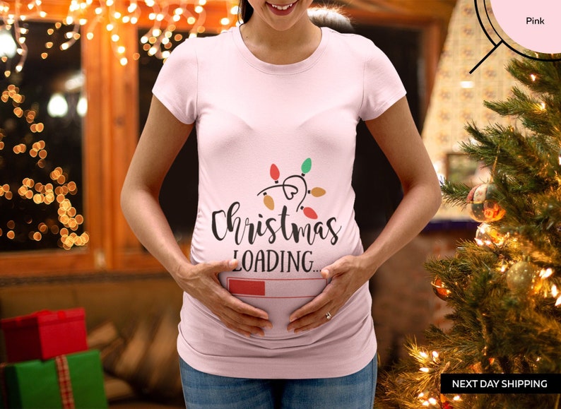 Christmas Pregnancy Shirt, Best Gift Coming Soon