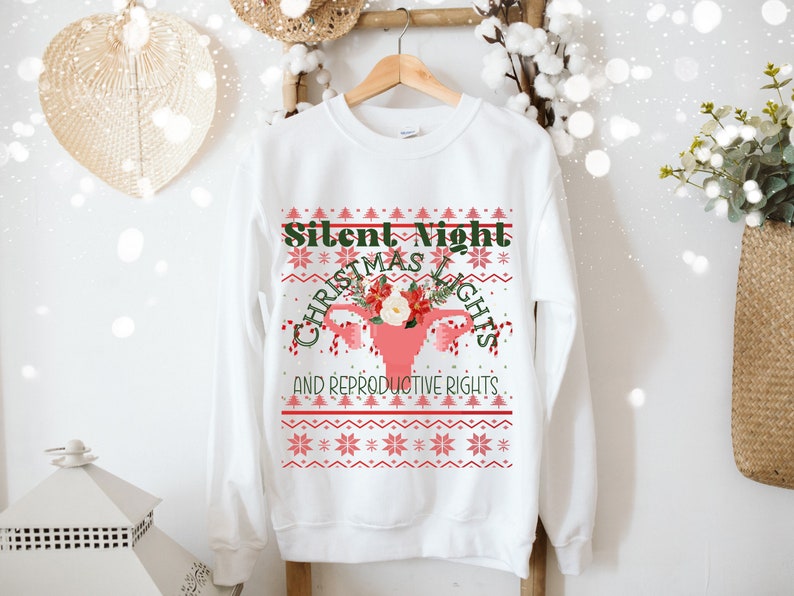 Christmas Sweater, Reproductive Rights Sweater