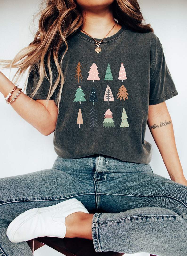 Christmas Trees Shirt, Merry Christmas Shirt