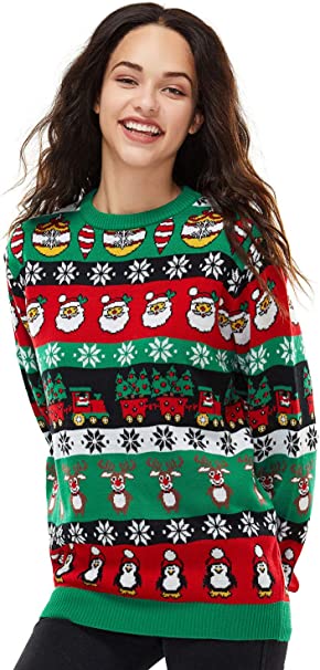 Classic Cuties on a Roll Cute Christmas Sweater