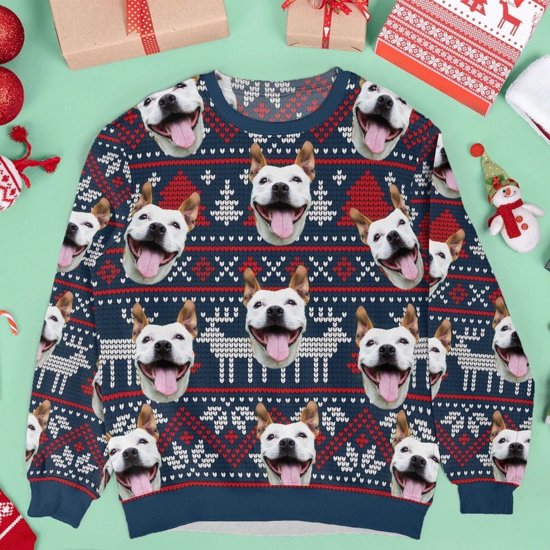 Custom Face Pet Sweater
