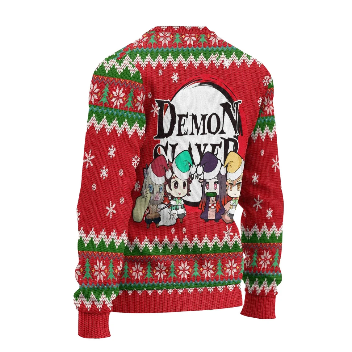 Demon Slayer Anime Ugly Knitted Christmas Sweater