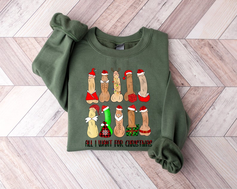 Dirty Christmas Sweater, Ugly Christmas Gift T-Shirt