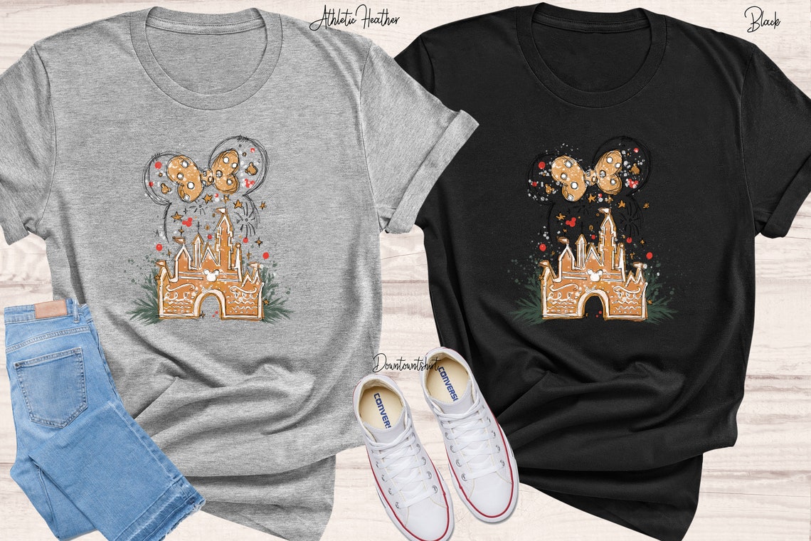 Disney Gingerbread Castle Shirt, Christmas Castle Shirt