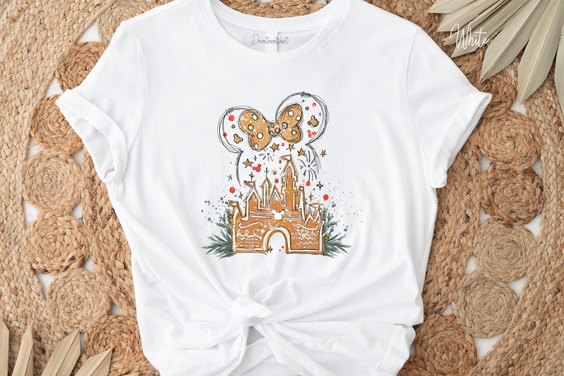 Disney Gingerbread Castle Shirt, Christmas Castle Shirt