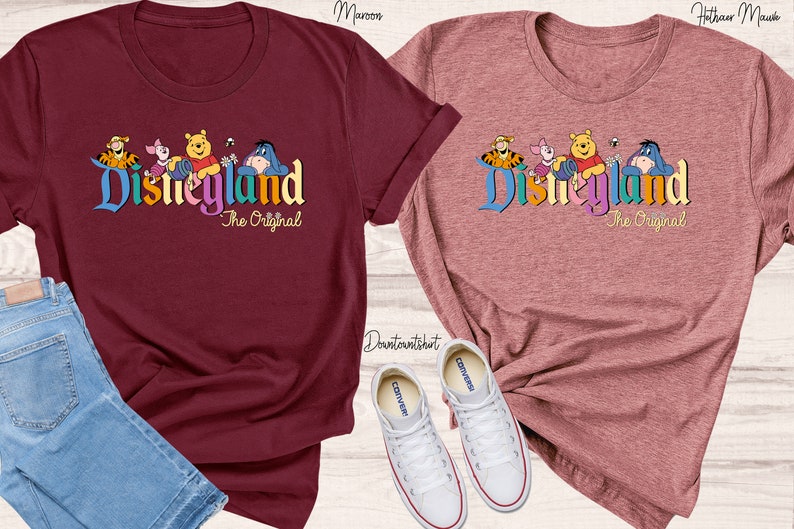 Disneyland Pooh Shirt, Disneyland Resort shirt