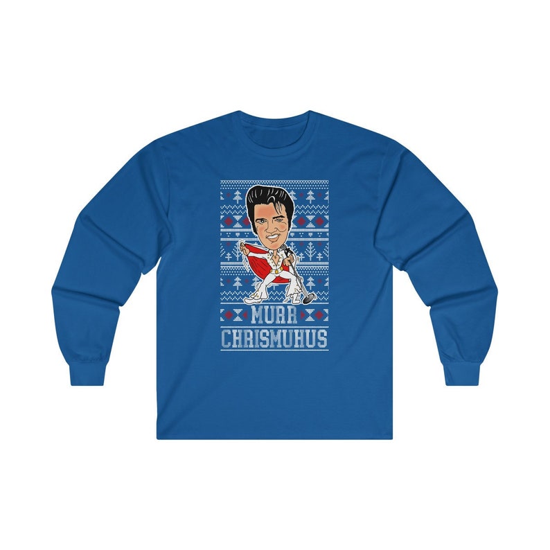 Elvis Christmas T-Shirt, Ugly Christmas Sweater
