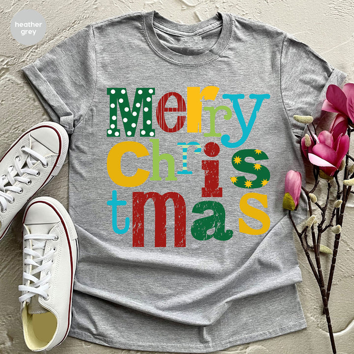 Merry Christmas Shirt, Family Christmas 2023 Tee, Xmas T-Shirt