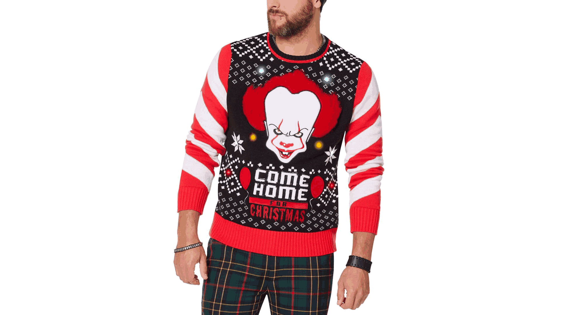 Floatmas Pennywise Ugly Christmas Sweater It