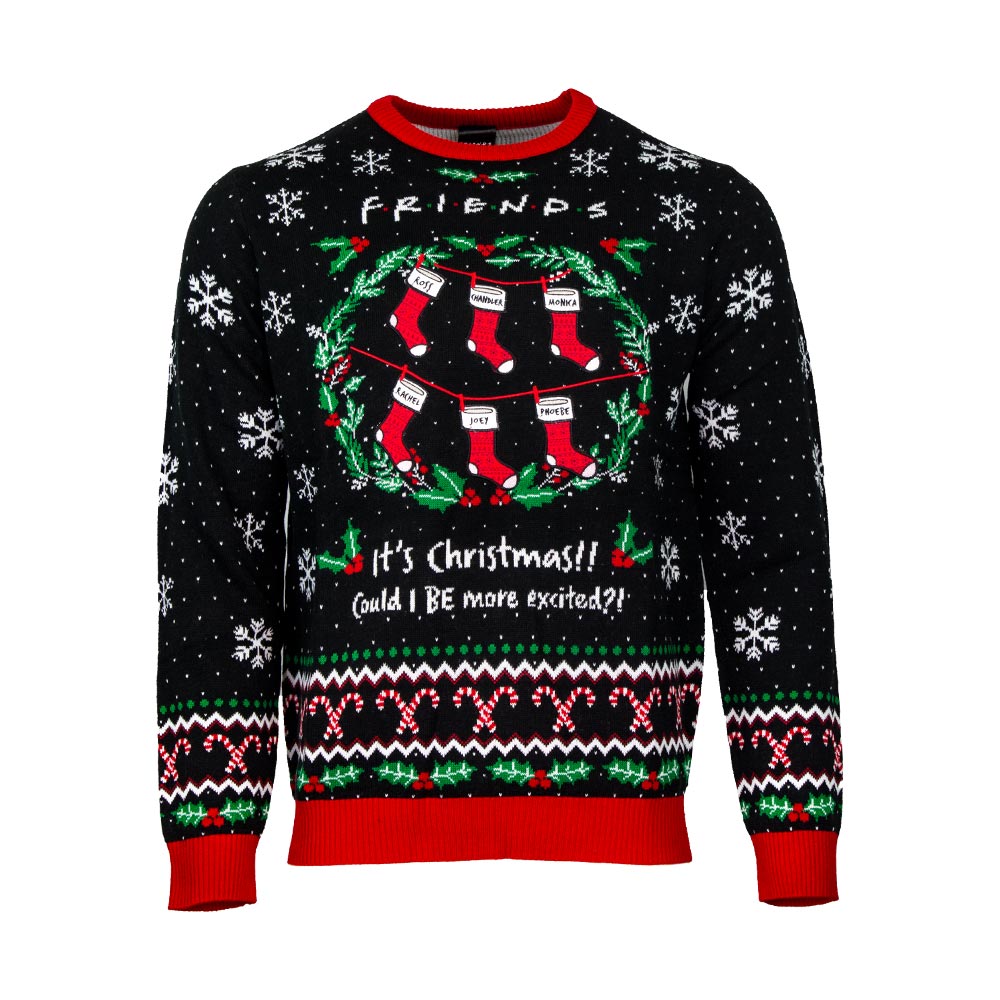 Official Friends Could I BE More Excited Christmas Jumper