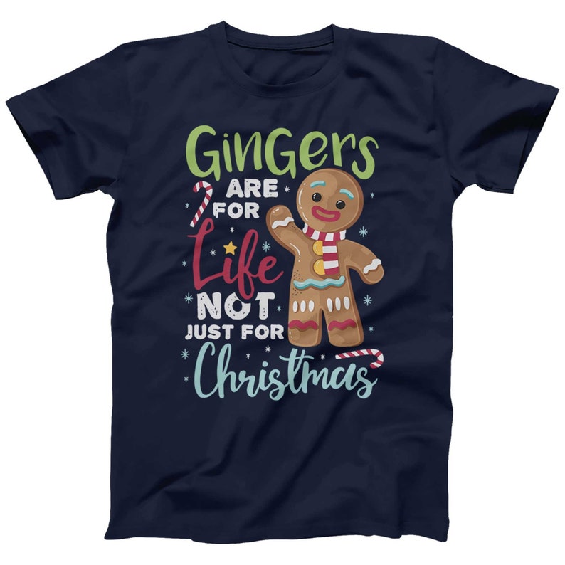 Funny Christmas T-shirt, Gingers Are For Life Tee