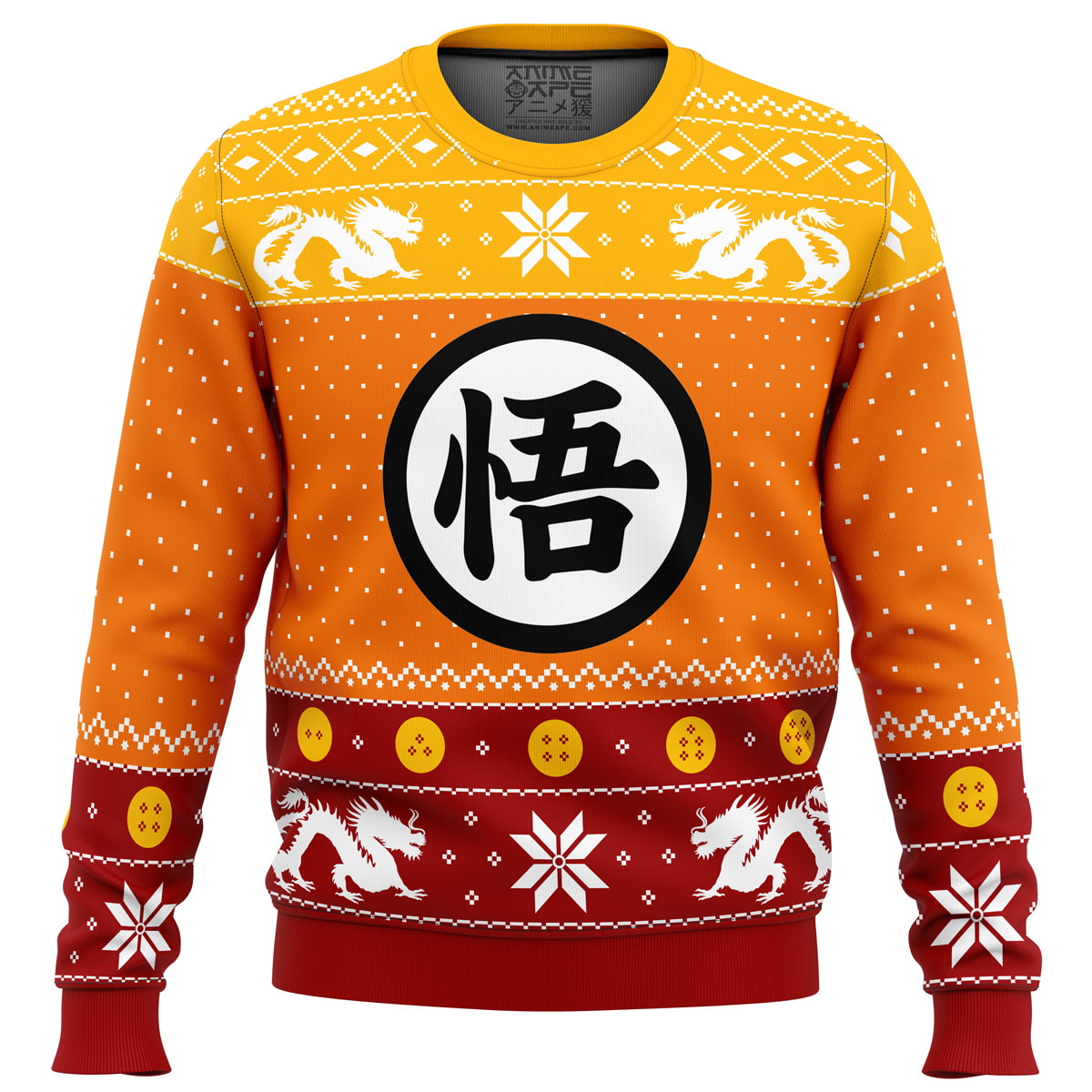 Dragon Ball Z Goku Christmas Sweater