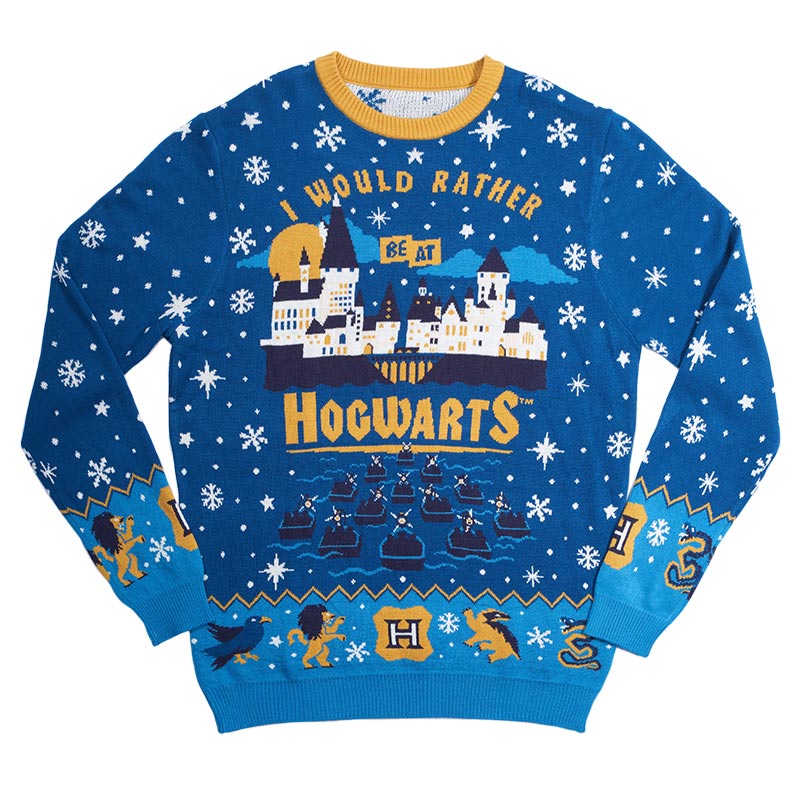 Harry Potter Christmas sweater Hogwarts