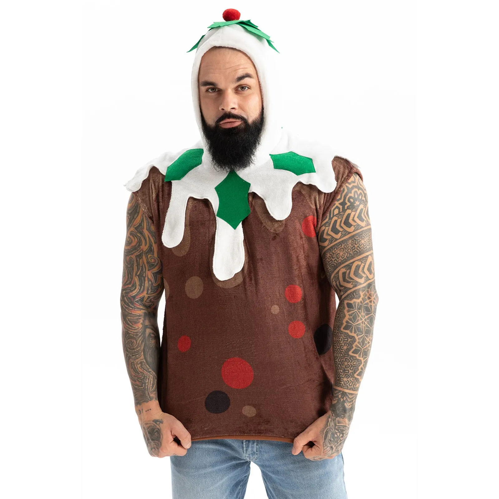 Hello Puddin Funny Ugly Mens Christmas Sweater