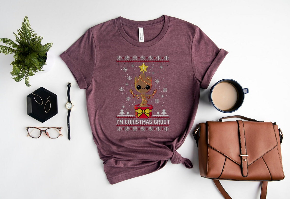 I Am Groot Christmas Shirt Baby Groot