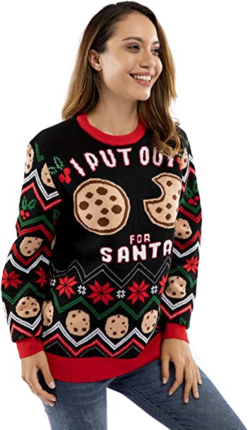 I Put Out For Santa Cute Christmas Sweater