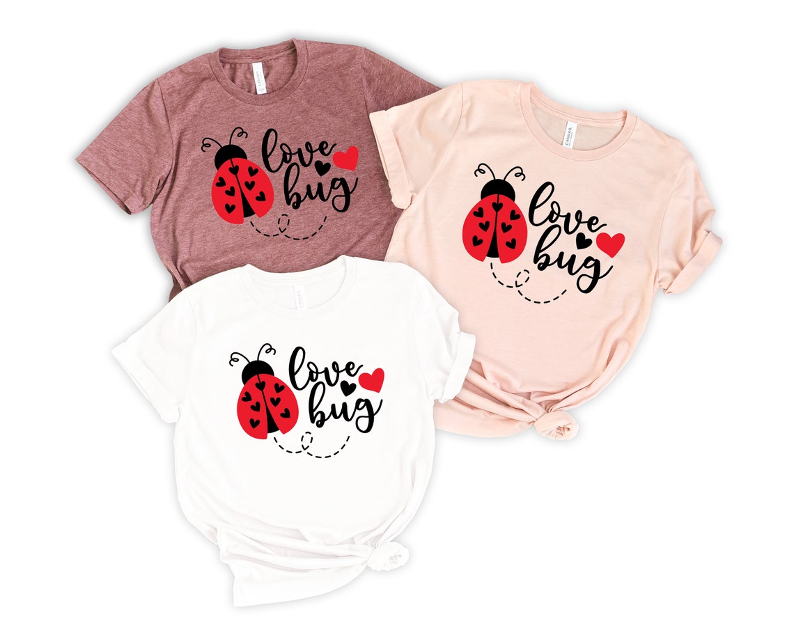 Love Bug Shirt, Lady Bird Valentines