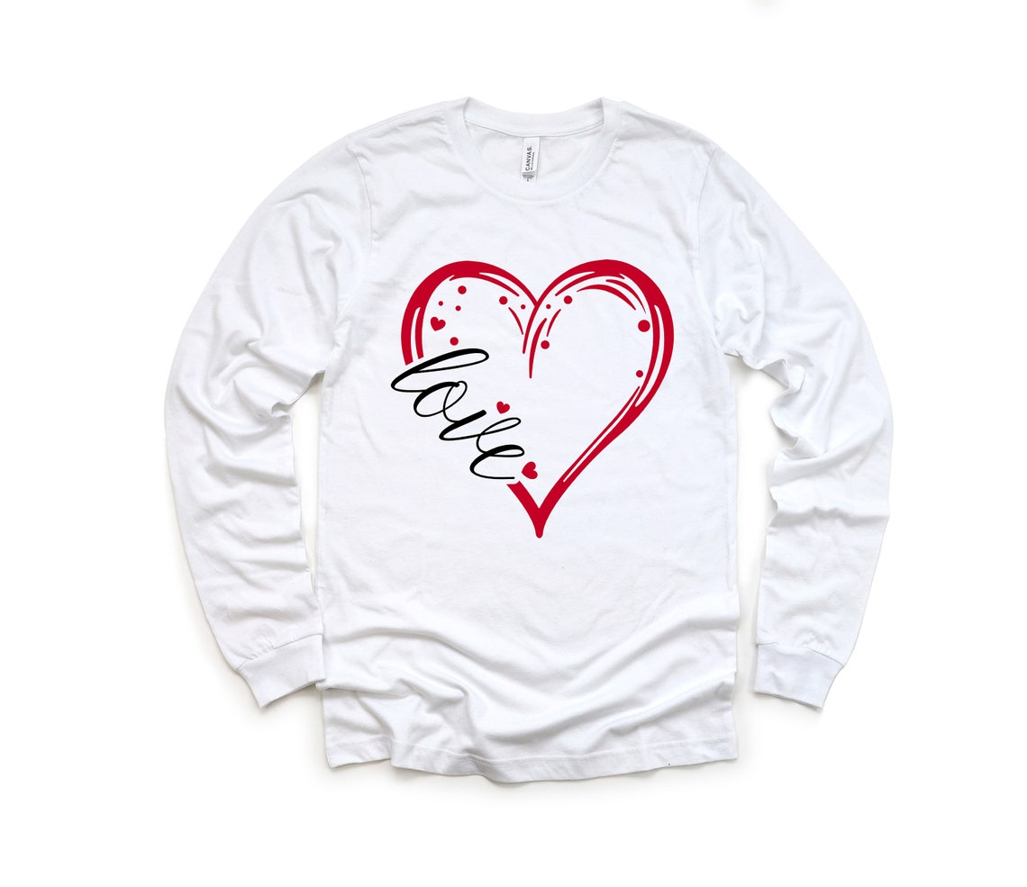 Love Valentines Day Shirt, Valentines Day Shirts For Woman