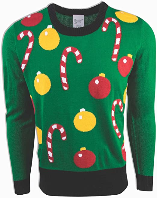 Men's All Wrapped Up Candy Christmas Sweater