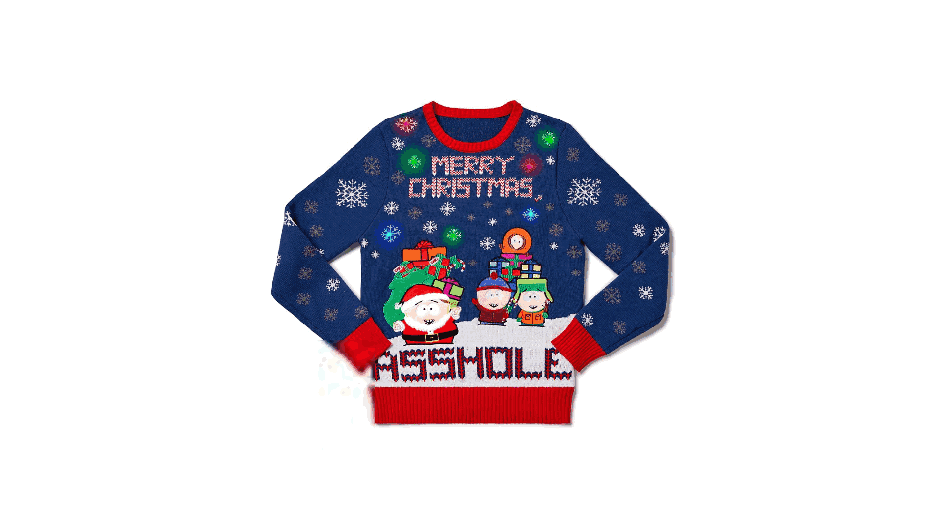 Merry Christmas Asshole Ugly Christmas Sweater South Park