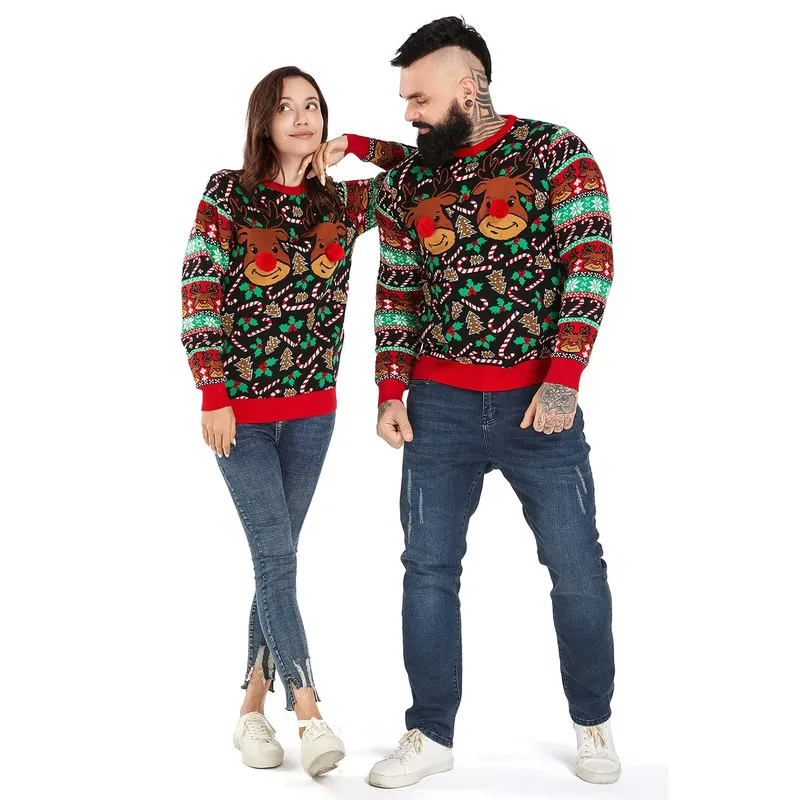 Merry Christmas to Moo Mens Funny Ugly Christmas Sweater