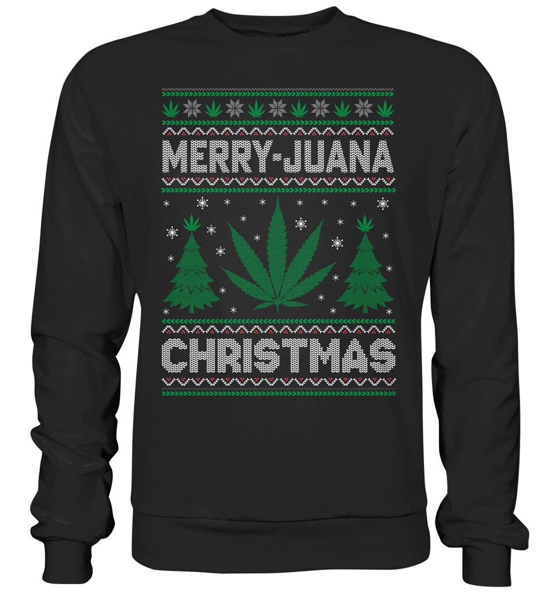 Merry Juana Ugly Christmas Shirt