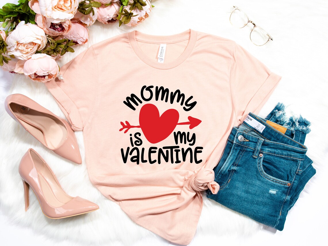 Mommy Is My Valentine, Boys Valentine Shirt