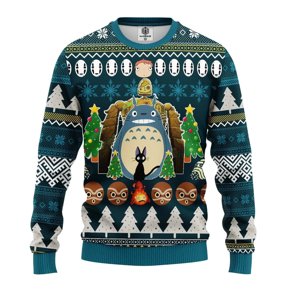 My Neighbor Totoros Ugly Knitted Christmas Sweater