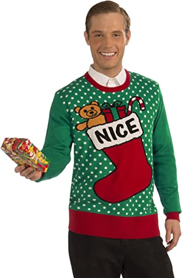 Nice Stocking Ugly Christmas Sweater