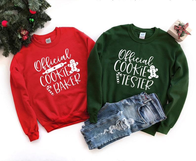 Official Cookie Baker And Cookie Tester Sweater