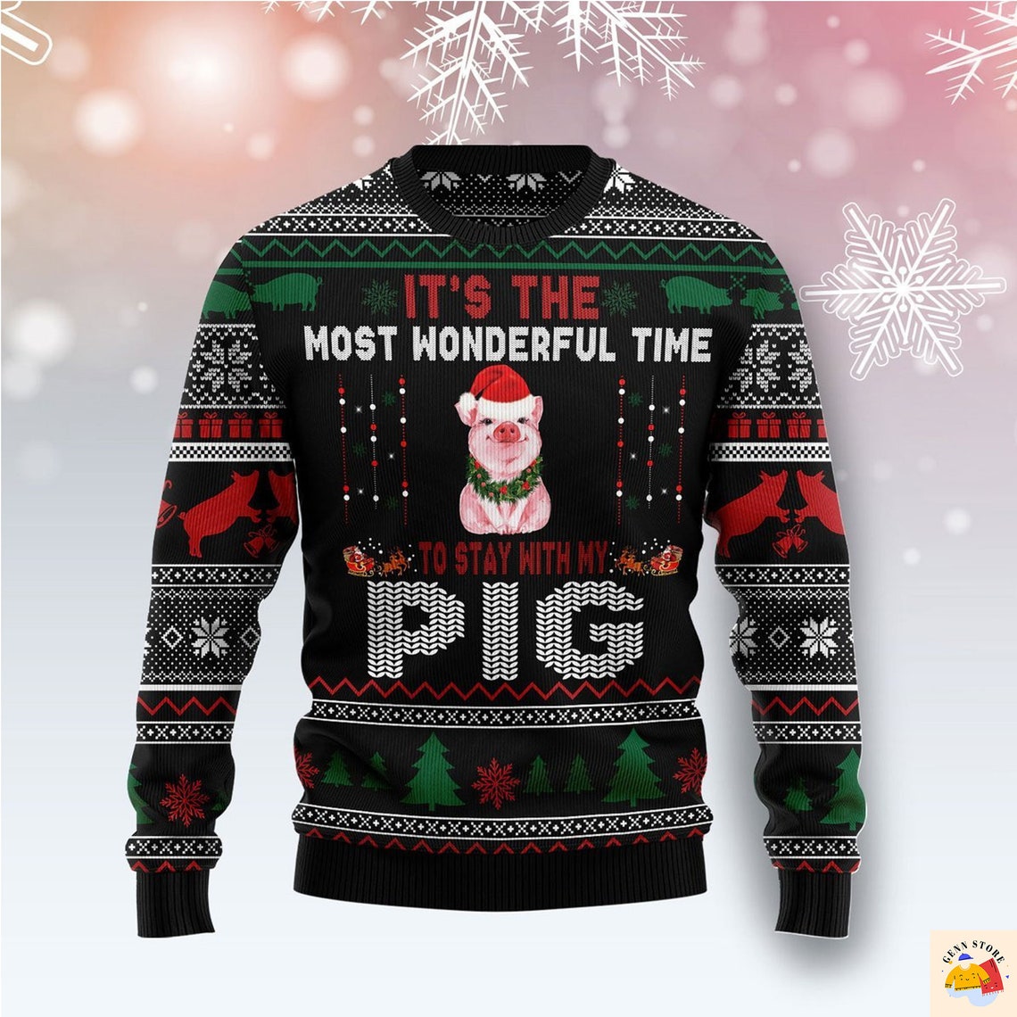 Pig Ugly Christmas Sweater, Christmas Sweater