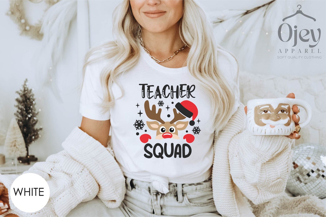 Reindeer Teacher Squad Shirt