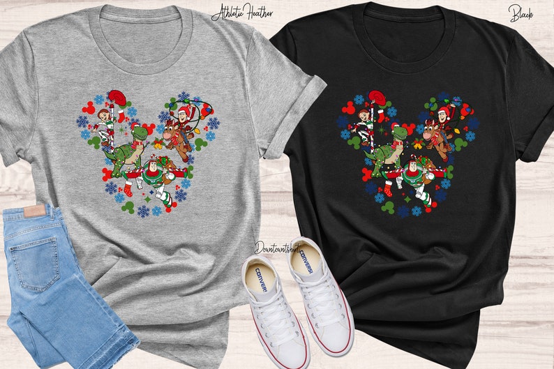 Retro Toy Story Christmas Shirt, Retro Toy Story Characters