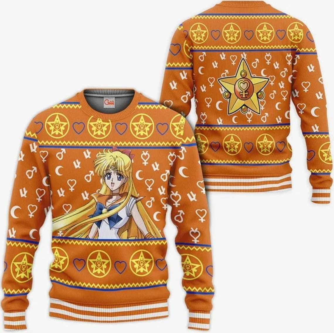 Sailor Moons Ugly Knitted Christmas Sweater