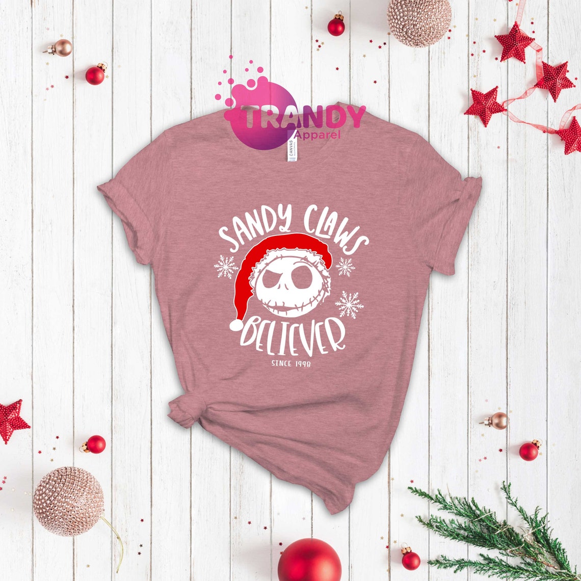 Sandy Claws Believer Shirt , Nightmare Before Christmas