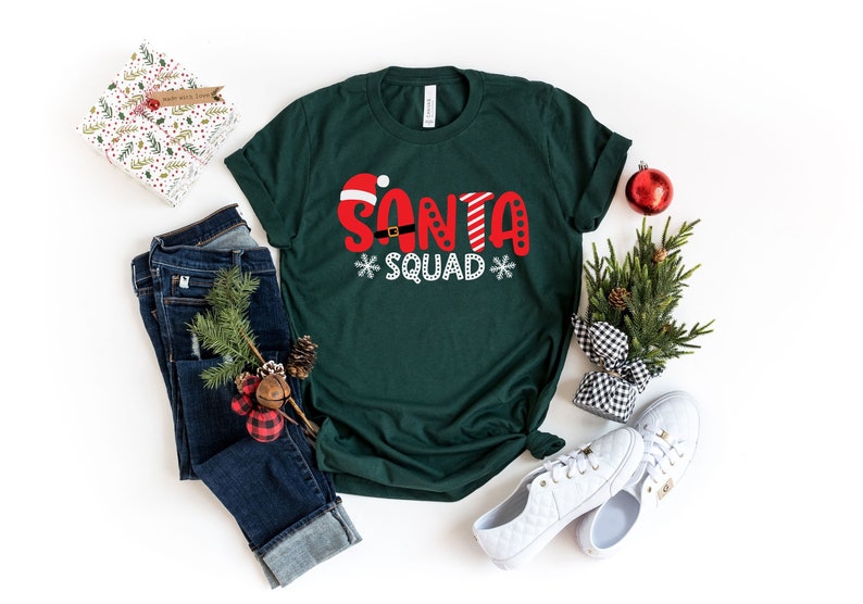 Santa Squad Shirt, Christmas Squad Shirt