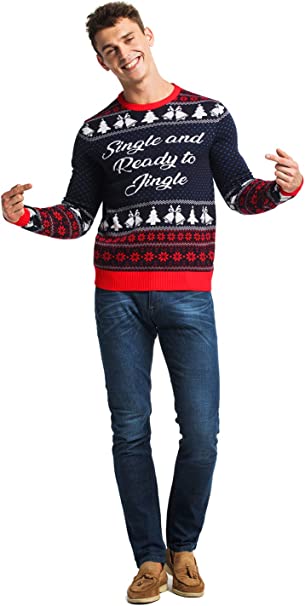 Single Ready To Jingle Cute Christmas Sweater