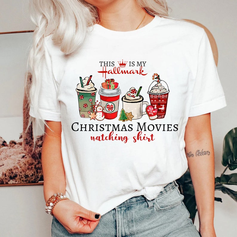 This Is My Movie Watching Shirt, Christmas Movies Shirt