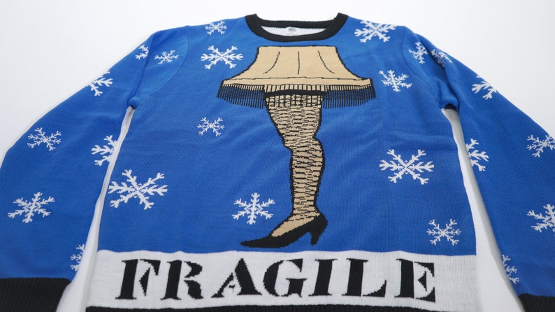 Ugly Sweater Fragile From A Christmas Story, Unique Ugly Christmas Sweater