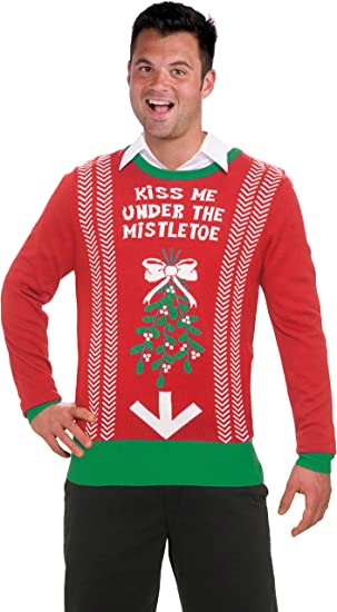 Under The Mistletoe Ugly Christmas Sweater