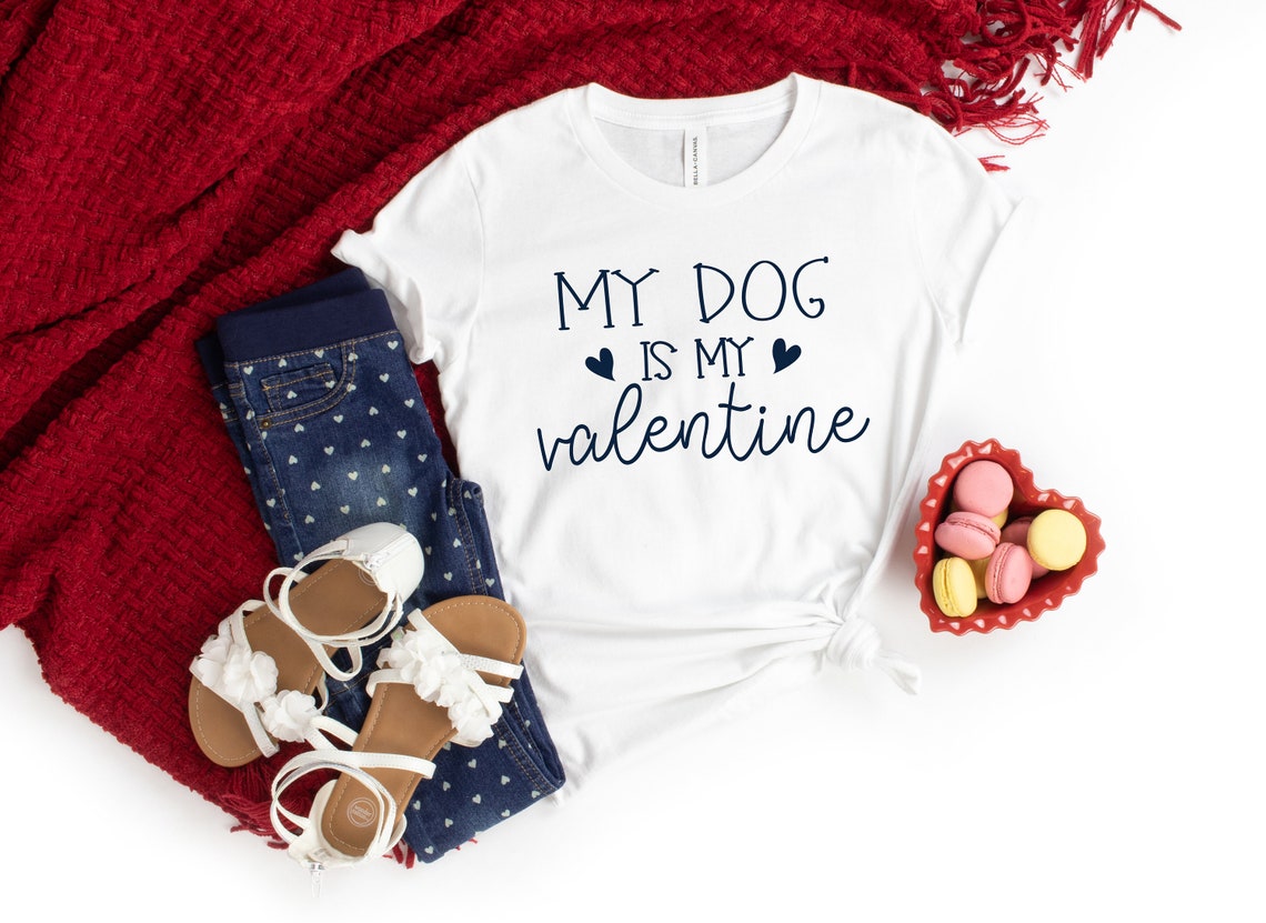 Valentines Day Shirt, Dog Valentine Shirt Love