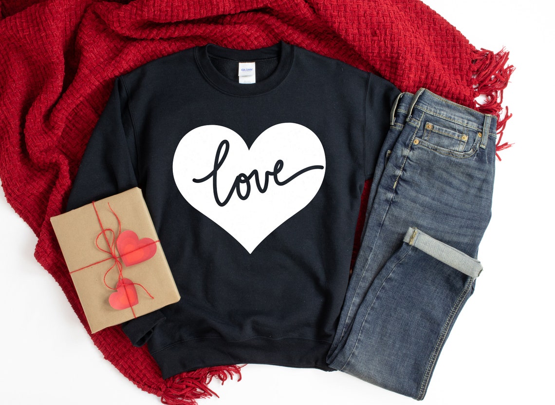 Valentines Day Shirt, Plaid Heart Shirt