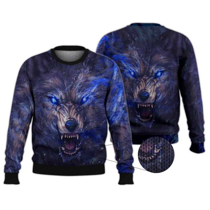 Wolf Spirit Blue Eyes Beautiful Gifts For Wolf Lover