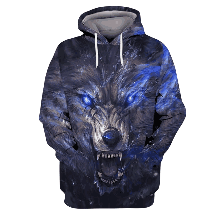 Wolf Spirit Blue Eyes Beautiful Gifts For Wolf Lover