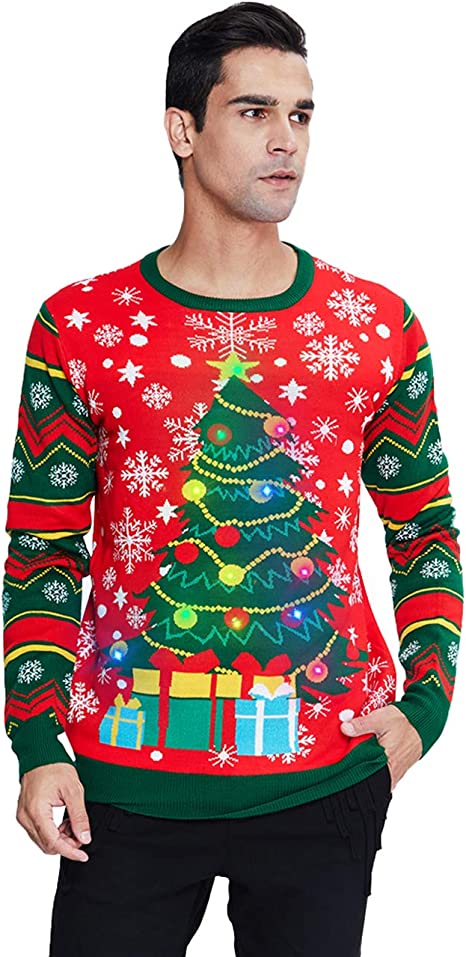  Louisville Christmas Pattern Ugly Sweatshirt Christmas Sweater  Pullover Long Sleeve Sweater for Men Women, Couple Matching, Friends  Multicolor : Clothing, Shoes & Jewelry