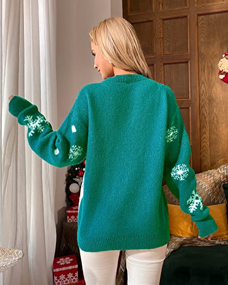 Women Men Ugly Christmas Sweaters Pullover Holiday