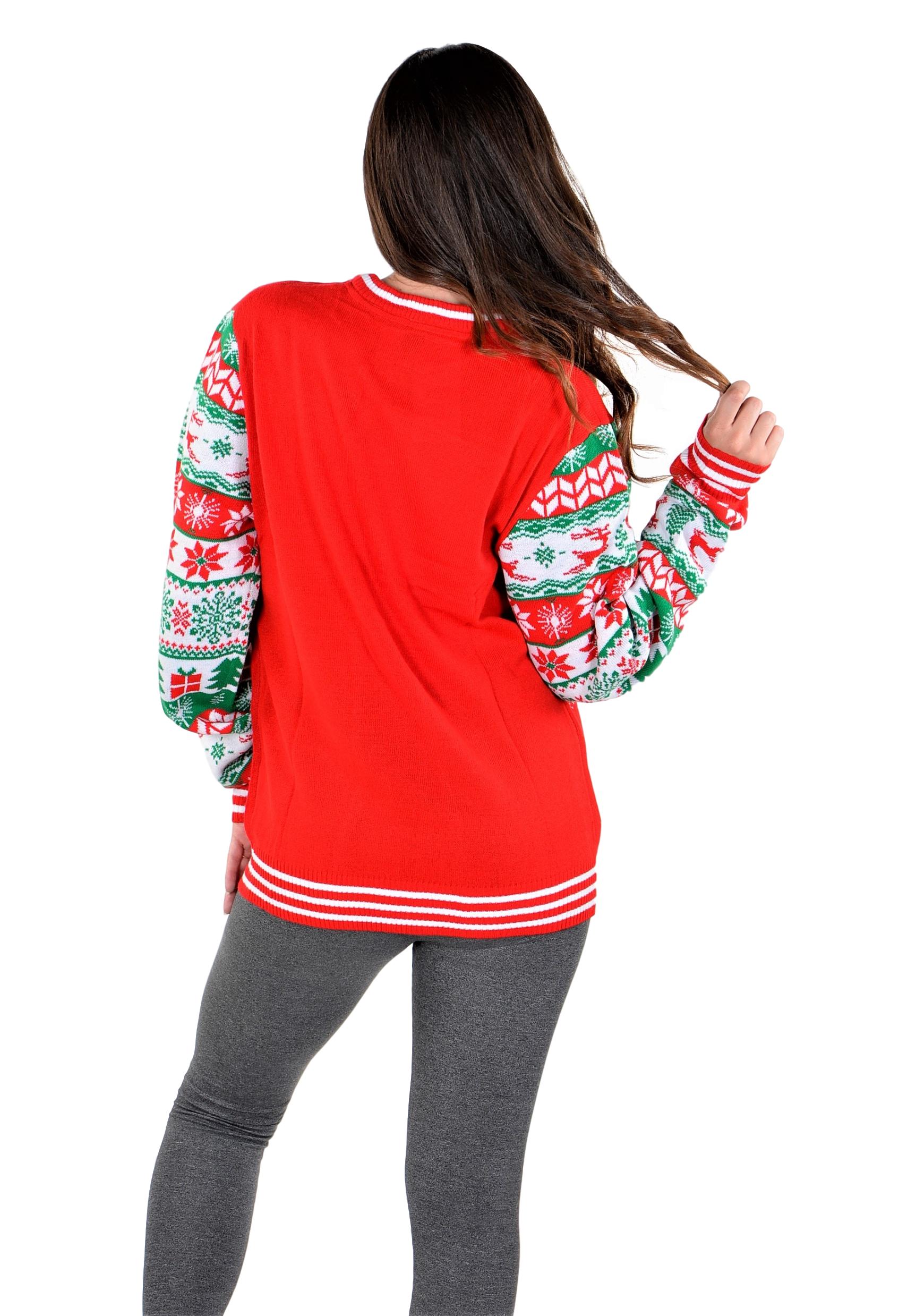 Women's Ugly Christmas Sweater Christmas Tree Pullover