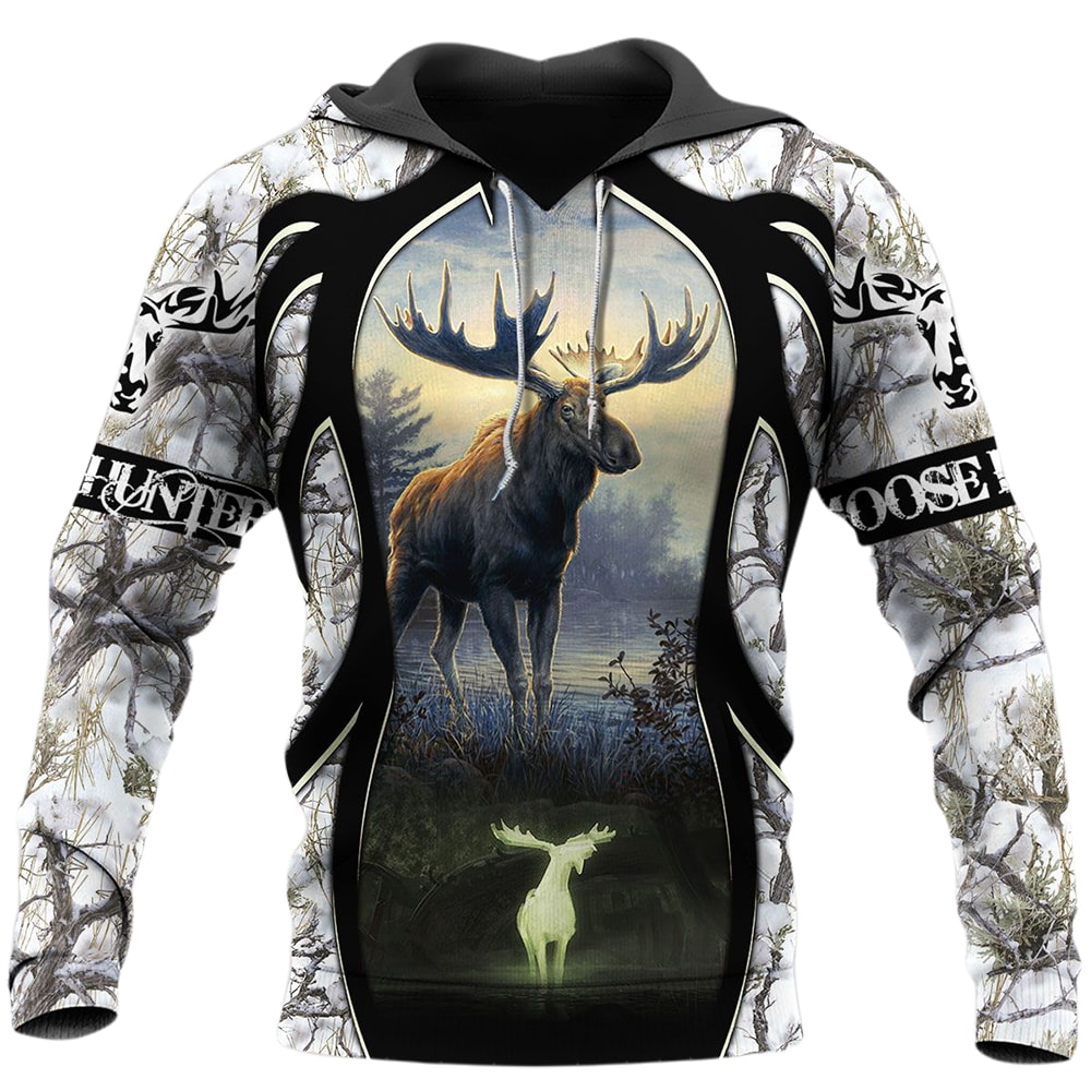 Deer Hunting At Dawn 3D T-Shirt, Hoodie, Zip Hoodie, Sweatshirt For Mens And Womans