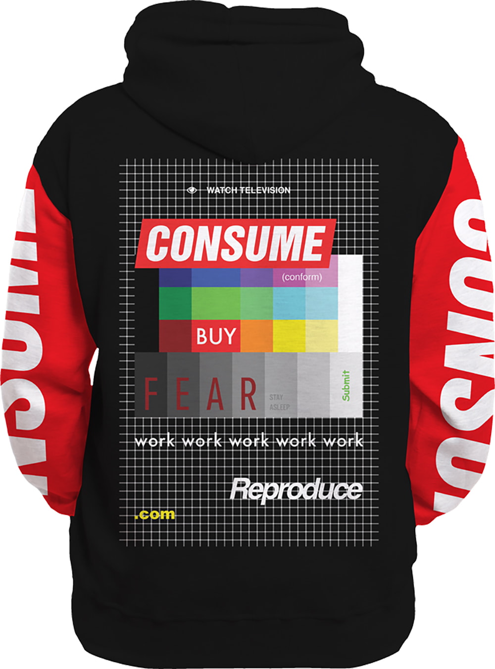 Consume All Black And Red 3D Hoodie, T-Shirt, Zip Hoodie, Sweatshirt For Men and Women